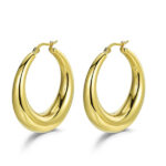 Pendientes De Aro Dorado Rocío Martín  9125967
