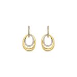 Pendientes Mujer Luxenter Plata Con Baño Oro18K E0180Y0000