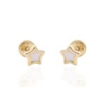 Pendientes Bebé Oro 18k Estrella 210-839A