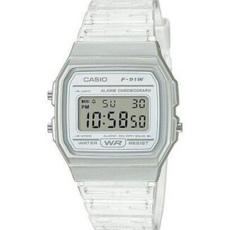 Reloj Casio Digital Transparente  F-91WS-7