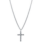 Collar Hombre Viceroy Acero Cruz 14005C01000