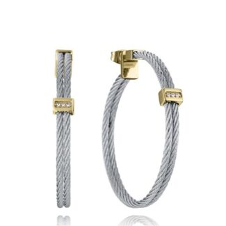 Pendientes Viceroy Acero Aro Doble Con Circonitas 15193E01000