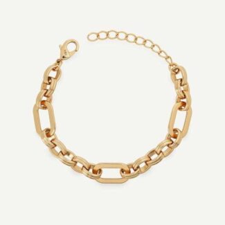 Pulsera De Eslabones Con Baño De Oro Vidal & Vidal X9822117