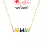 Collar Mujer MAMA Chapado En Oro Lucía Martín 9119324