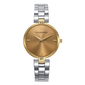 Reloj Mujer Viceroy De Acero Ip Dorado 401300-97