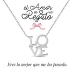 Collar Mujer Forzada LOVE Lucía Martín 9118198