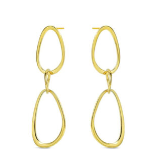 Pendientes Mujer Dorado Triple Rocío Martín 9125964