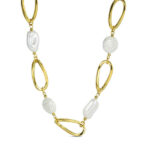 Collar Mujer Eslabones Con Perlas Rocío Martín 9125990