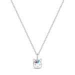 Collar Plata De Ley Unicornio Lucía Martín 9123338