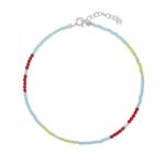 Tobillera Mujer Plata Multicolor  9120844