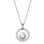 Colgante Clásica Aro Viceroy Circonitas Perla 71044C000-68