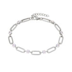 Pulsera Mujer Eslabones Con Circonitas Marea C03103/AC