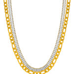 Collar Mujer Doble Combinada Circonitas Marea C03107/AG