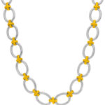 Collar Mujer Cadena Eslabón Bicolor Marea C03107/AJ