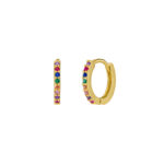 Pendientes Aro Marea Plata D03101/BA