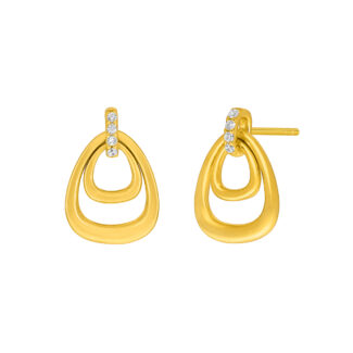 Pendientes Mujer Doble Triangulo Marea D03201/BV