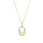 Collar Mujer Luxenter Plata Chapado en Oro NO038Y0000