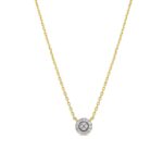 Collar Mujer Plata Con Baño Oro Luxenter  NT135Y0000