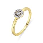 Anillo Mujer Luxenter Plata Chapado en Oro T2368Y0014