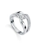 Anillo Plata Mujer Viceroy Nudo Con Circonitas 71010A012-38