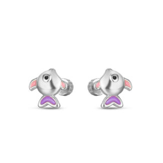Pendientes Niña En Plata De Ley 9121784