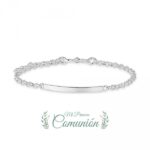 Pulsera Con Placa Lucía Martín  9116440