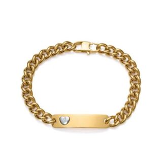 Pulsera Mujer Acero Viceroy Dorado  1367P01012