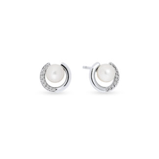 Pendientes Mujer Botón Perla Vidal&Vidal P4105
