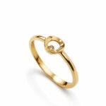 Anillo Circonita Oro 18K Mujer 229-67S