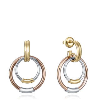 Pendientes Mujer Viceroy Acero Tricolor 14086E01019