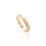 Alianza De Oro 18k Bicolor 18-615-2S