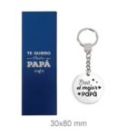Llavero Acero Papá 126-LLV-A0012