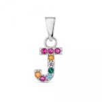 Colgante Inicial J Multicolor Lucía Martín 9113026