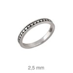 Anillo Mujer Plata Corazones 132-SOR-P1B