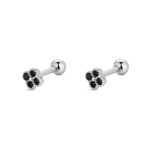 Piercing Trébol Negro 9123385 (unidad)