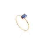 Anillo De Oro 18k Piedra Fina 219-337S