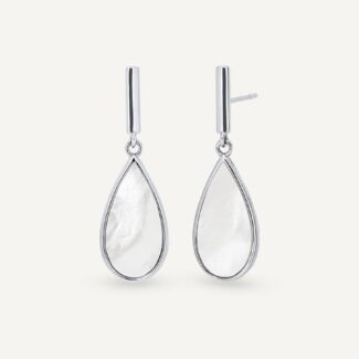 Pendientes Mujer Vidal&Vidal Semi-Largos Nácar Q4120