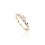 Sortija De Oro 18k Para Mujer 31-42S