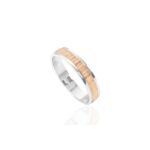 Alianza Bicolor Oro 18k 36-11-2S
