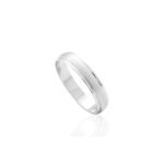 Alianza de oro 18k blanco 18-262-1S