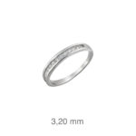 Sortija Mujer Plata Circonitas 133-SOR-P500B