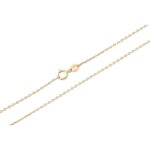 Cadena oro Amarillo 18k Forzada 1mm 45cm 34-500-45