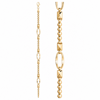 Pulsera de Oro Amarillo 18K Mujer 19 cm 547-505P