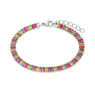 Pulsera Marea Acero con Circonitas Multicolor C02303/AN