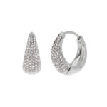Pendientes Marea de Acero con Circonitas C03101/AE
