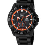 Reloj Hombre Marea Esfera Negra y Naranja B41450/3