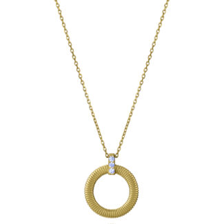 Collar Viceroy de Plata con Baño de Oro 13243C100-30