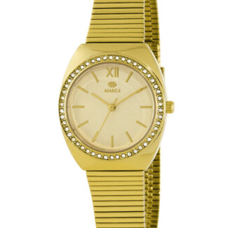 Reloj Marea B41460/5 Dorado de Acero y Cristales
