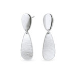 Pendientes Largos Vidal&Vidal Bañado en Plata Q4121