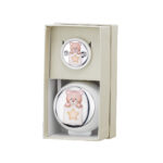 Set Pinza Porta Chupete Oso Blanco EV3724/01B